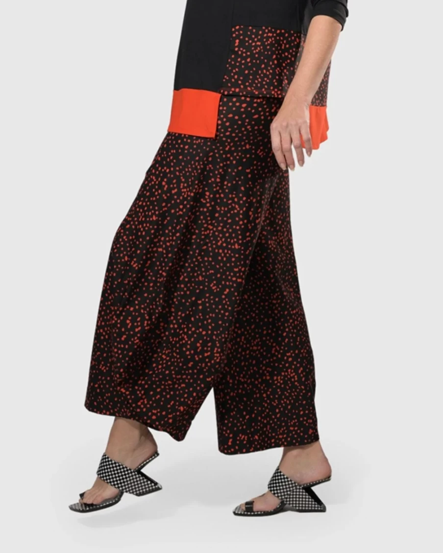 ALEMBIKA Women's Leigh Punto Flame Pants - Stylish & Comfortable Casual Trousers