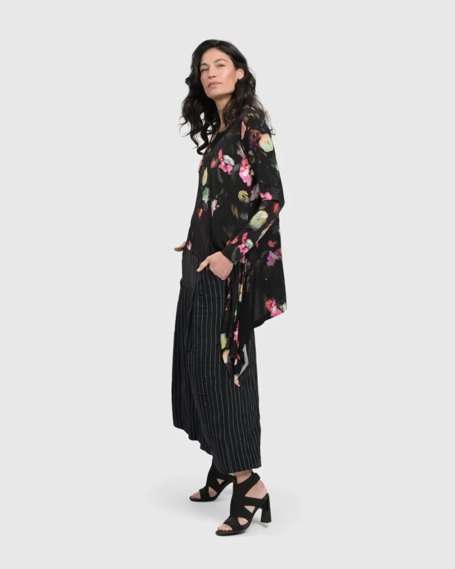 ALEMBIKA Women's Pinstriped Drinks-On-Me Pants for Stylish Comfort