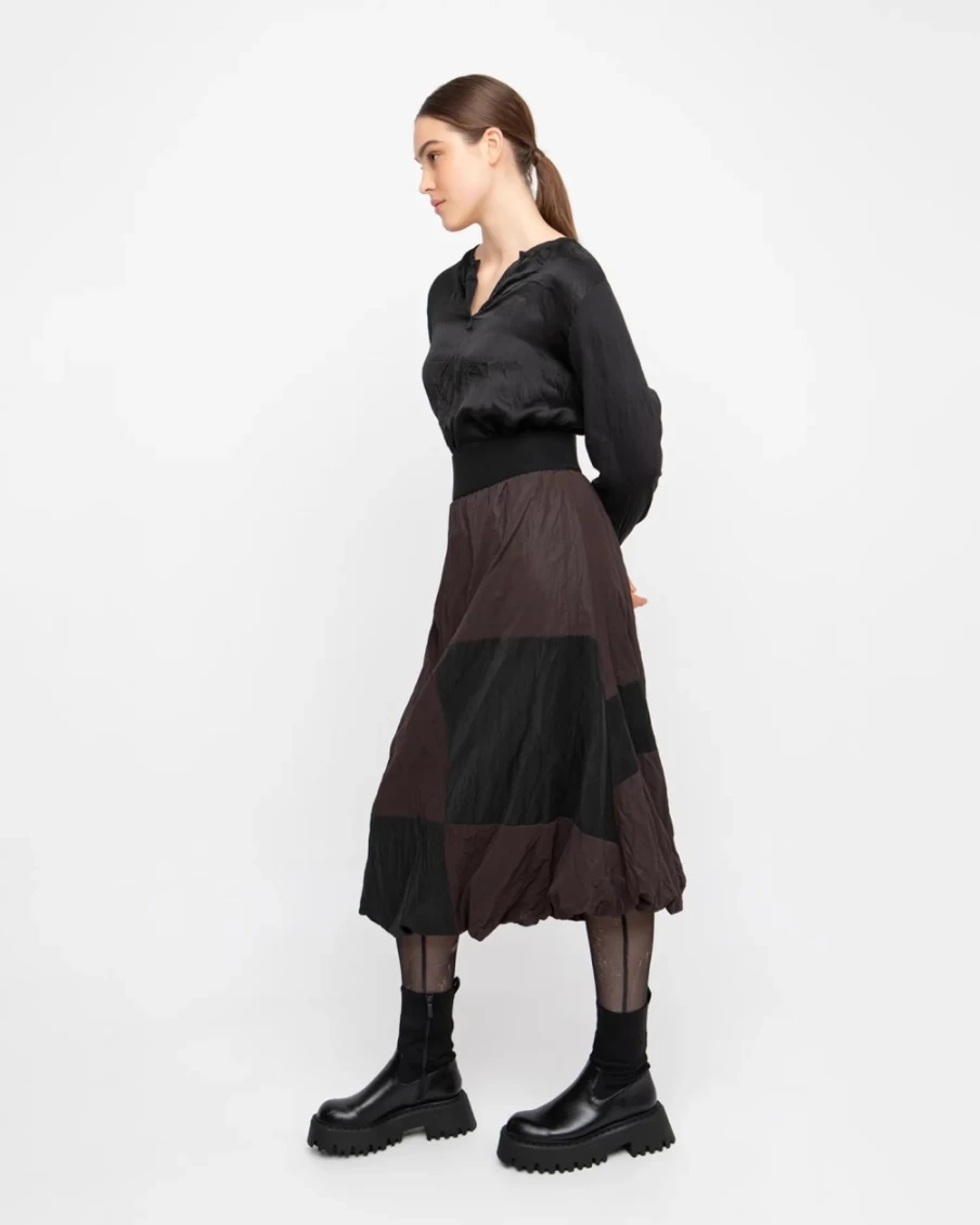 ALEMBIKA Women's Ozai N Ku Balloon Skirt - Imperial Elegance Fashion Skirt for Women