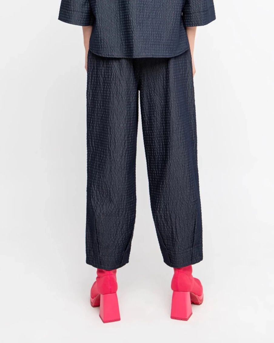 ALEMBIKA Women's Ozai N Ku Bowie Textured Denim Pants