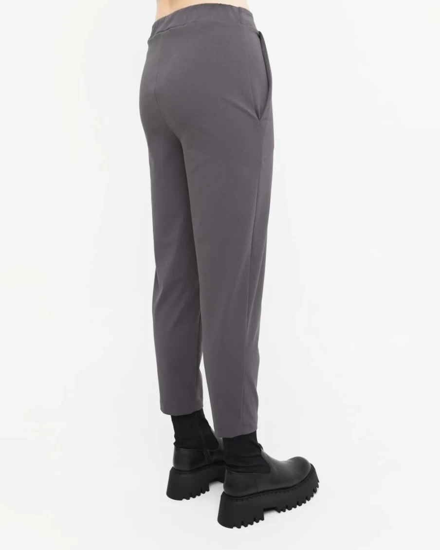 ALEMBIKA Women's Ozai N Ku Peg Leg Pants with Lead Detail - Stylish High-Waisted Trousers