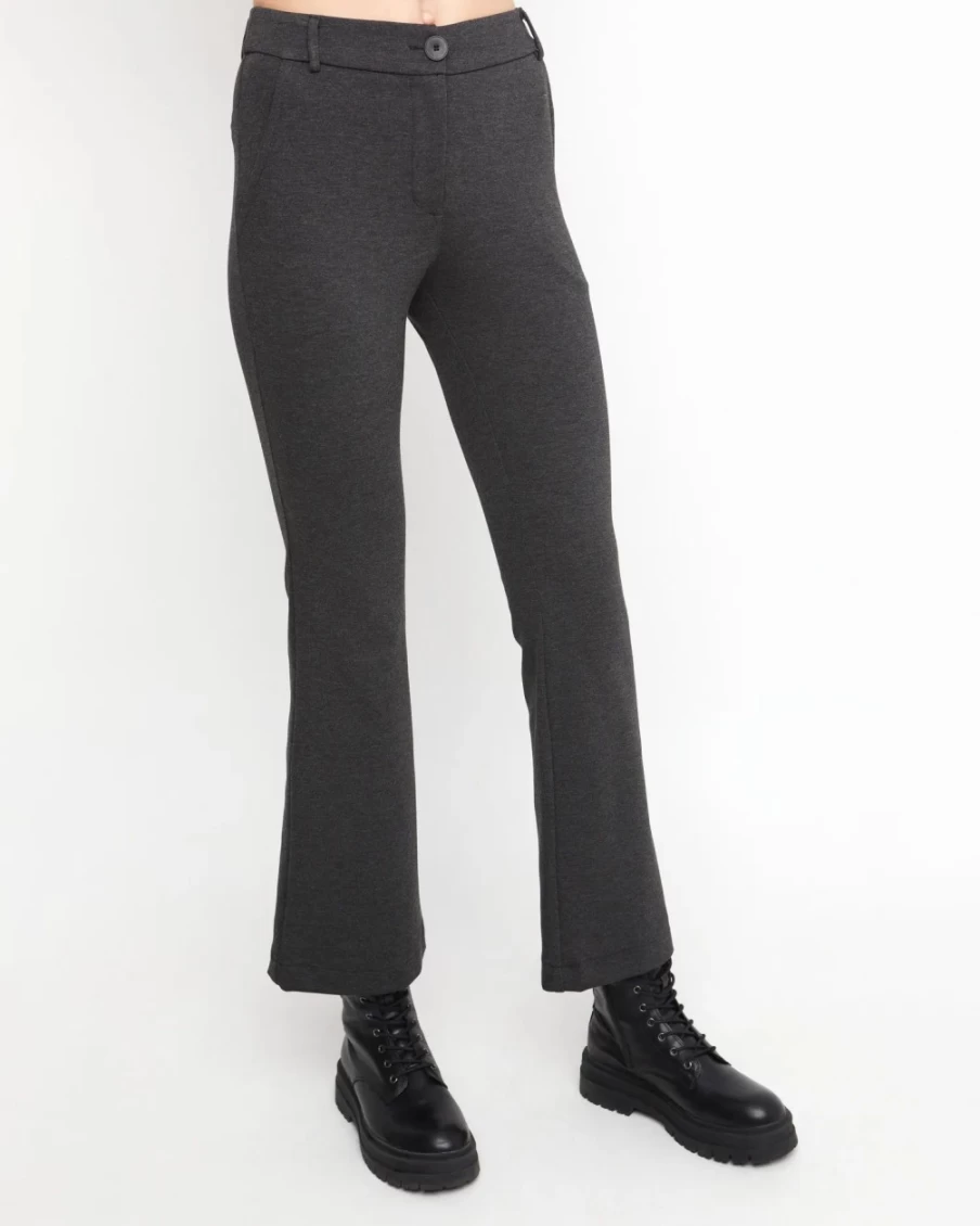 ALEMBIKA Women's Ozai N Ku Piccadilly Pants in Grey - Comfortable and Stylish Trousers