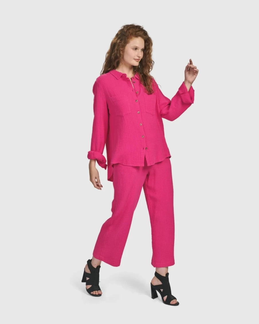 ALEMBIKA Women's Fuchsia Recreation Pants - Comfortable & Stylish Active Wear