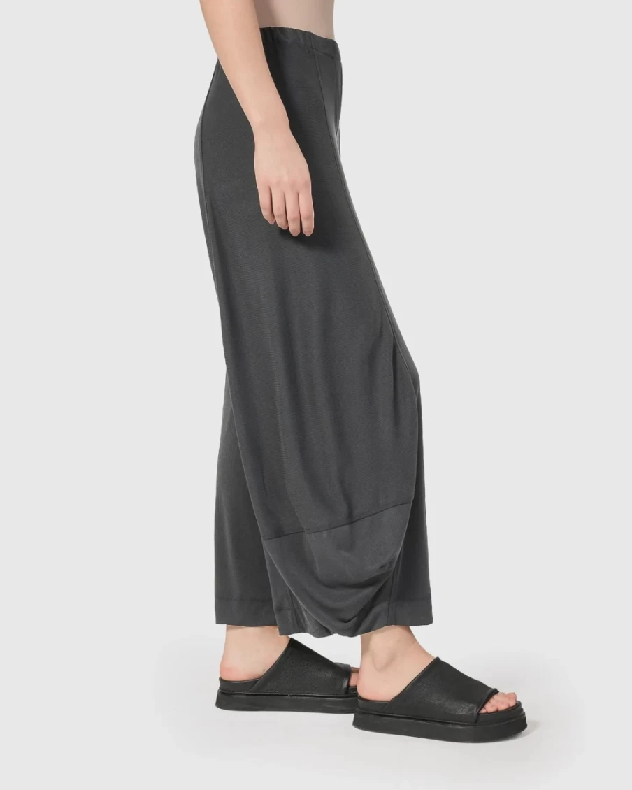 ALEMBIKA Women's Essential Go-To Punto Pants in Grey - Comfortable Casual Trousers