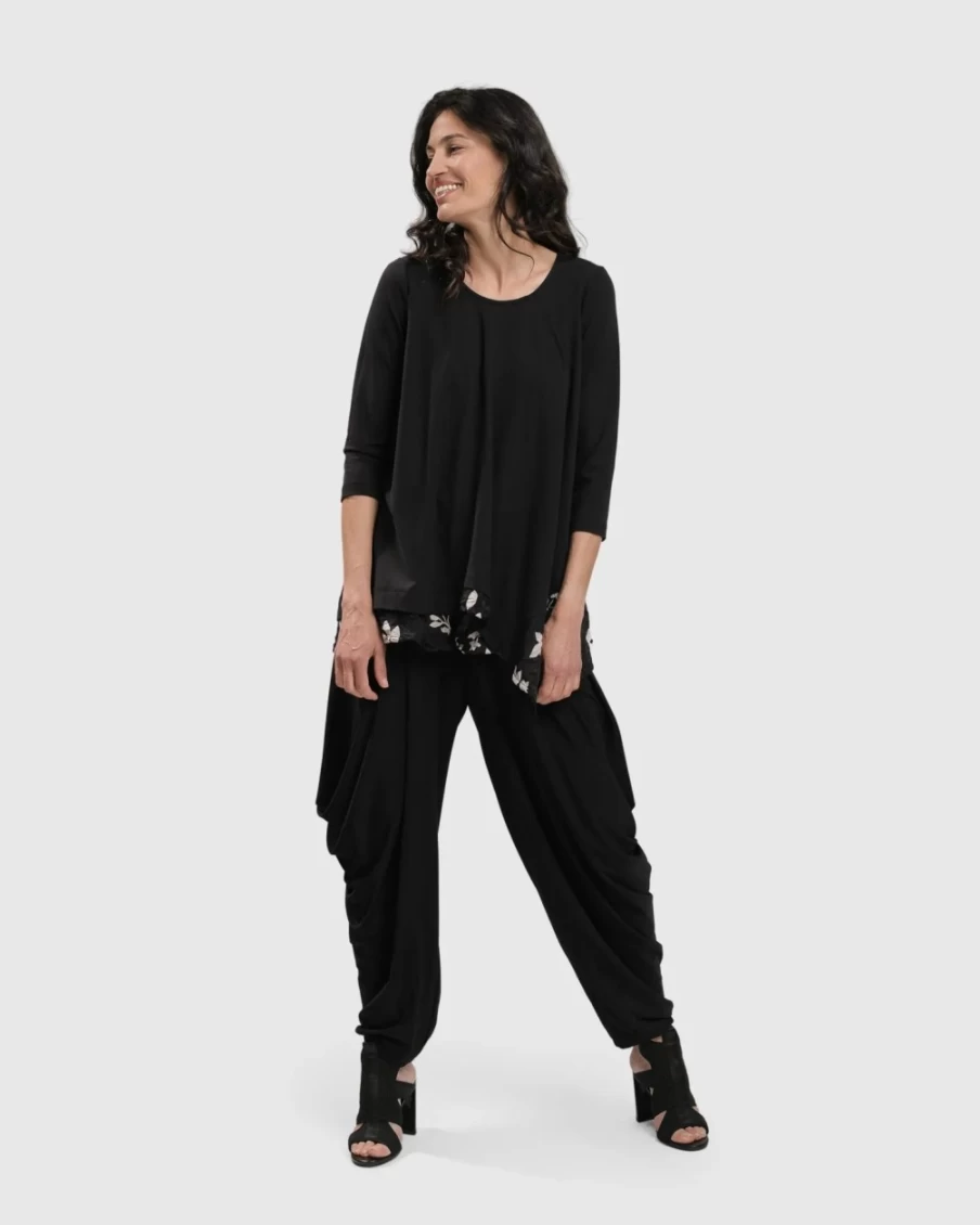 ALEMBIKA Women's Black Cultured Club Riding Pants - Equestrian Trousers for Horseback Riding