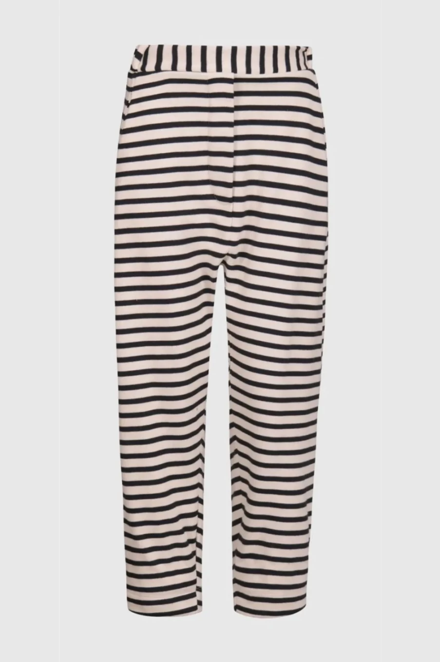 ALEMBIKA Women's Urban French Terry Trousers with Stylish Lines - Comfortable & Fashionable