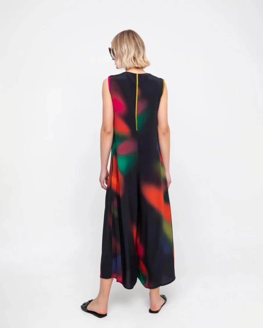 ALEMBIKA Women's Ozai N Ku Northern Lights Jumpsuit for Fall - Stylish Autumn Jumpsuit
