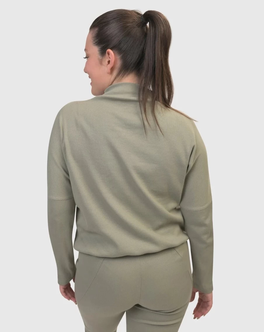 ALEMBIKA Women's Zen Drawstring Sweatshirt - Nature-Inspired Comfort Hoodie