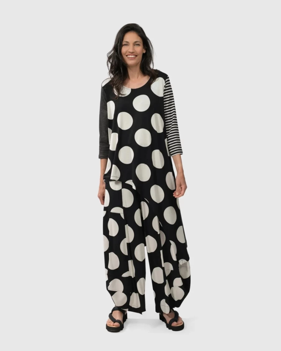 ALEMBIKA Women's Minnie Harem Pants Mono - Comfortable & Stylish Boho Trousers