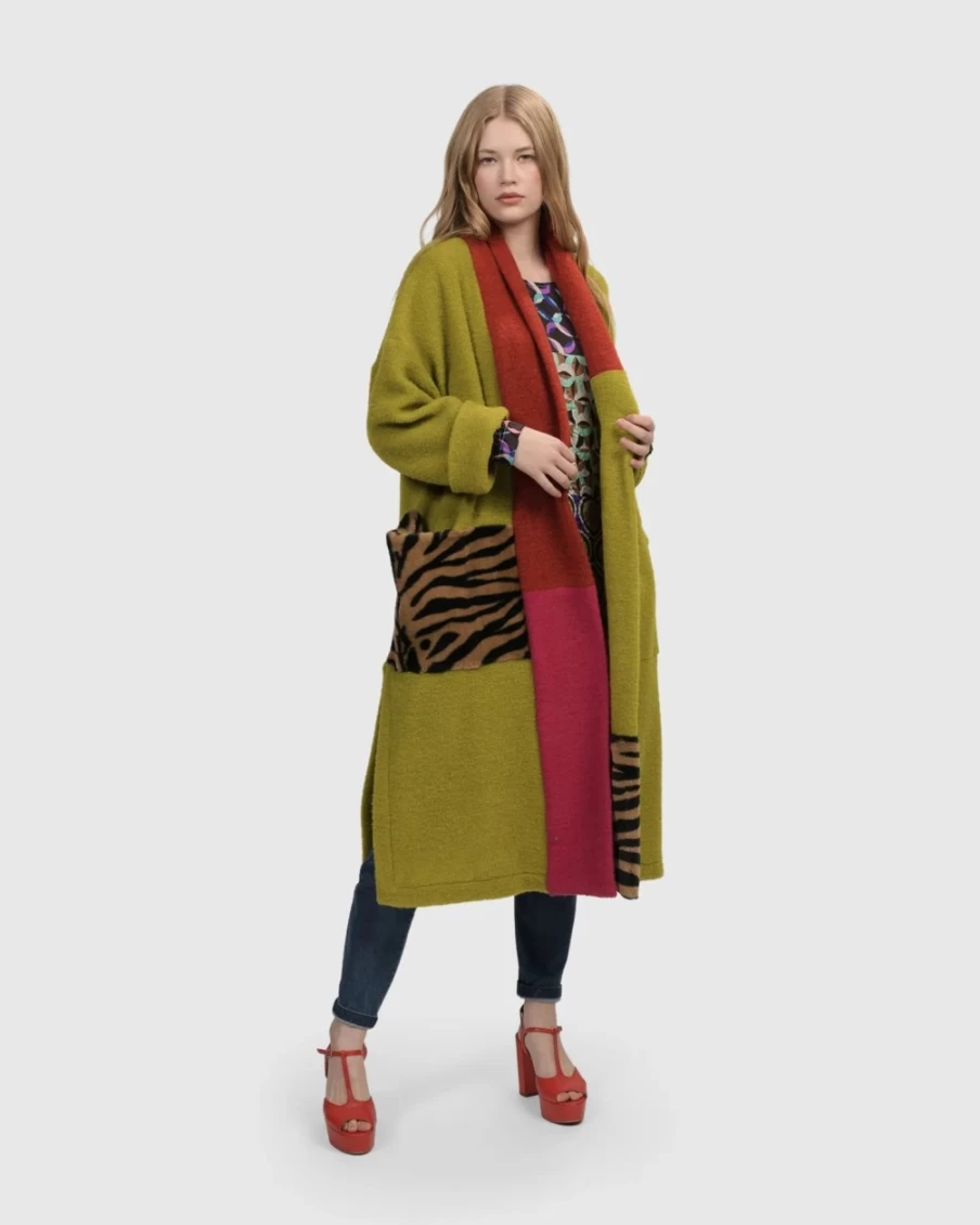 ALEMBIKA Women's Funkadelic Diva Coat - Stylish & Unique Outerwear