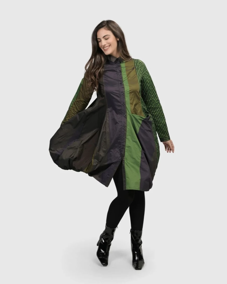 ALEMBIKA Women's In My Element Wonderful Forest Dress - Elegant Boho Style