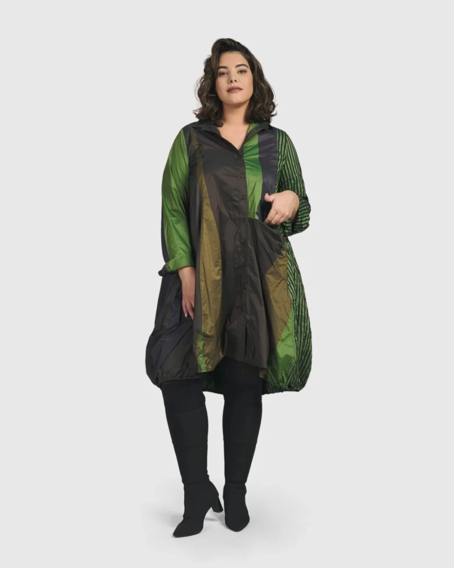 ALEMBIKA Women's In My Element Wonderful Forest Dress - Elegant Boho Style