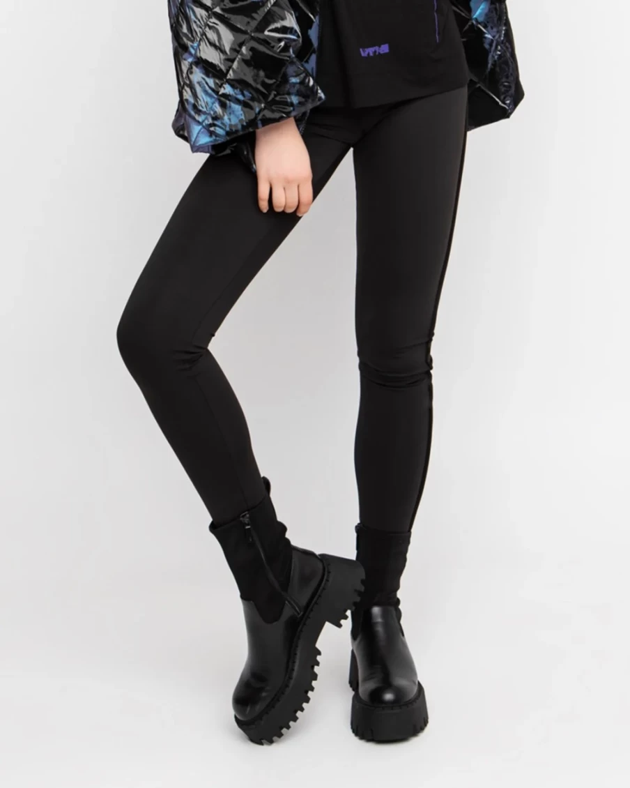 ALEMBIKA Women's Ozai N Ku Piccadilly Leggings - Black High-Waisted Yoga Pants