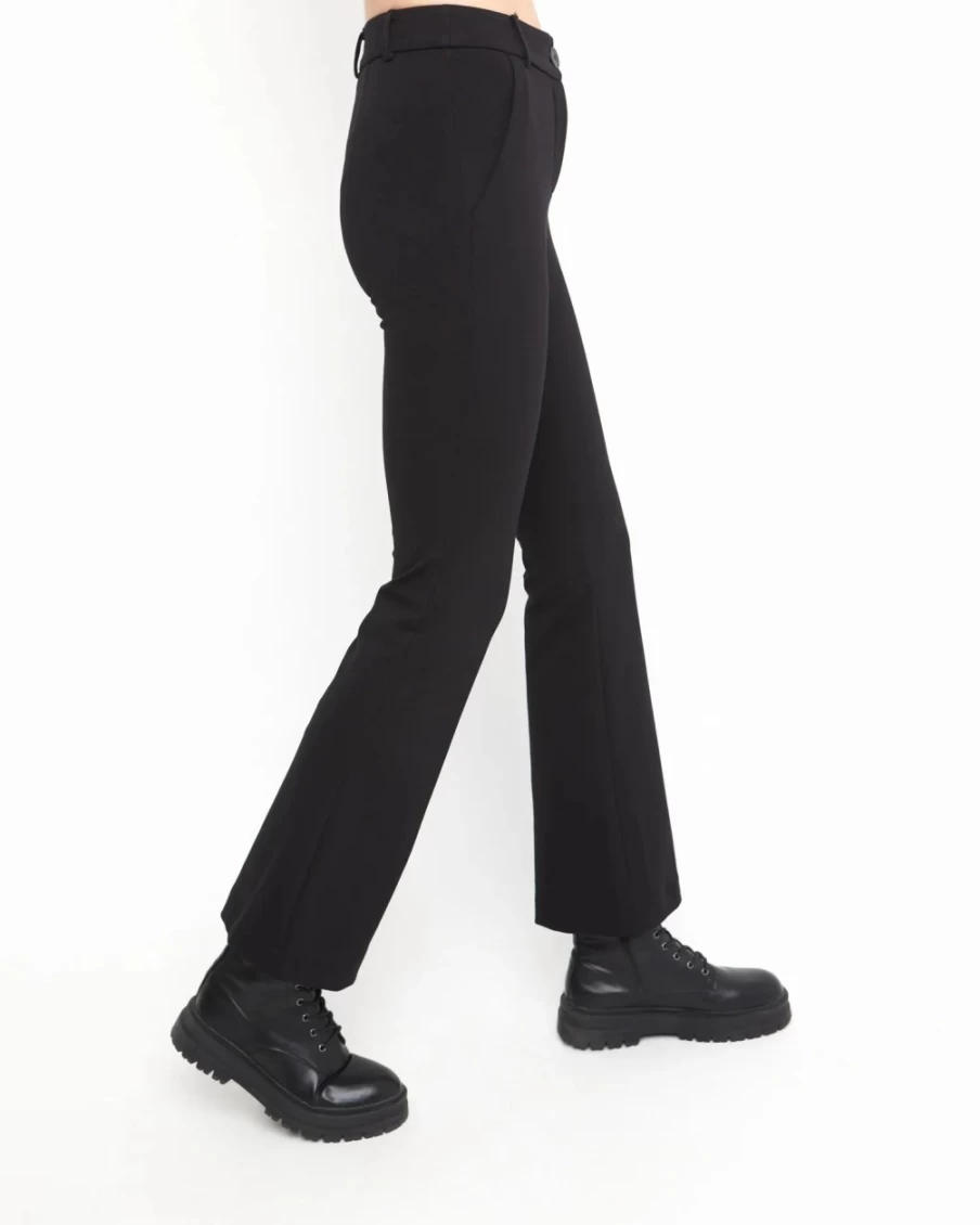 ALEMBIKA Women's Ozai N Ku Piccadilly Pants in Black - Stylish & Comfortable Trousers