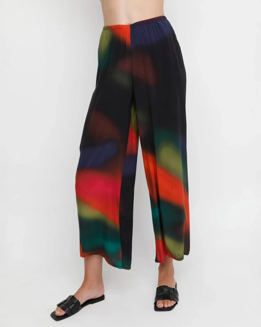 ALEMBIKA Women's Northern Lights Breeze Pants for Fall - Ozai N Ku Style Comfort