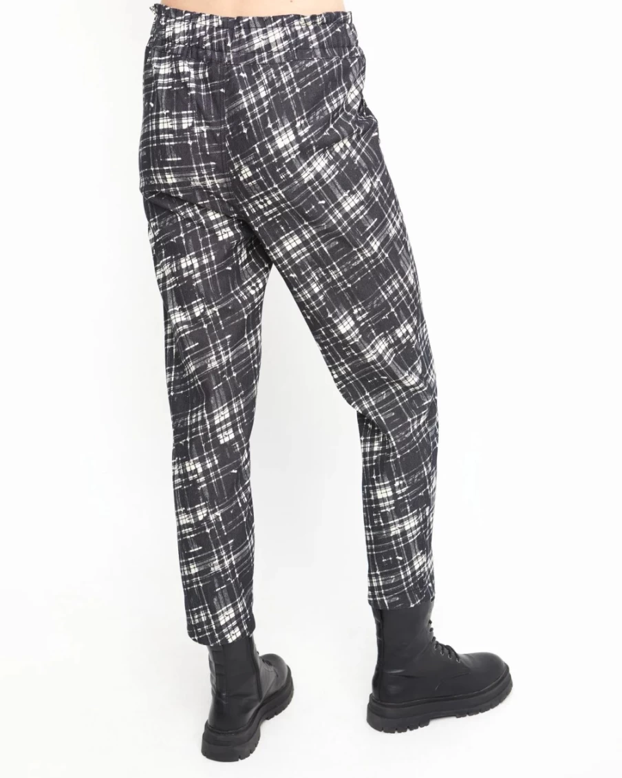 ALEMBIKA Women's Ozai N Ku Plaid Radio Frequency Pants for Thermal Therapy